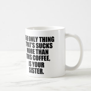 言う笑わされるなコーヒー悪いコーヒー対姉妹 コーヒーマグカップ