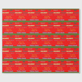 言う8つの方法は感謝していしています ラッピングペーパー (フラット)