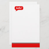 言え 便箋 (正面/裏面)