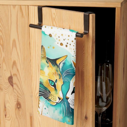 言っただろ離れう キッチンタオル (三つ折り)