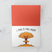 言っただろ!グリーティングカード カード (内部)