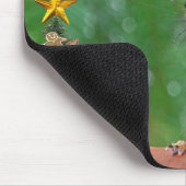 言っているメリークリスマスのリスHo Ho Ho! マウスパッド (コーナー)