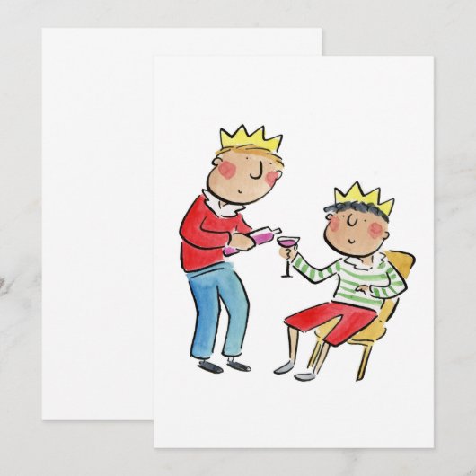 言ってください 招待状 (正面/裏面)