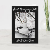 **言ってる** 誕生日おめでとう カード (正面)