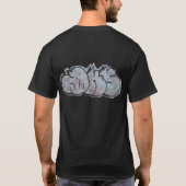 "言って下さい悪者にGoodnight " Tシャツ (裏面)