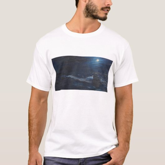 言の物語の月 Tシャツ (正面)