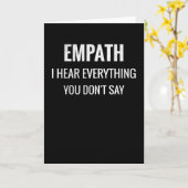 言わないことを聞け |エンパシー カード (黄色い花)