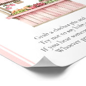 言わないベビー農家市場ベビーシャワーゲーム ポスター (角)