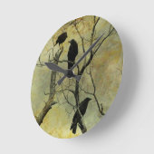 言われるべき秘密 ラウンド壁時計 (傾斜)