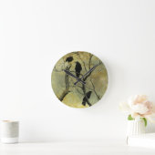 言われるべき秘密 ラウンド壁時計 (ホーム)