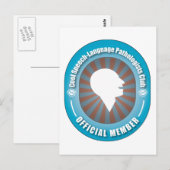 言カッコいい語聴覚士会 ポストカード (正面/裏面)