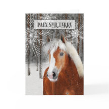 言フランスの語の平和と地球の冬馬