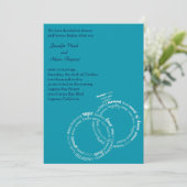 言結婚葉 招待状 (スタンド正面)