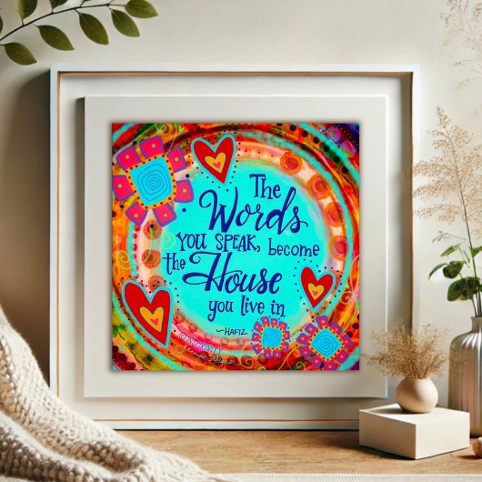 言葉あなた話の引用文 ポスター