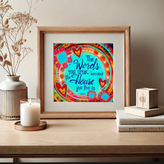 言葉あなた話の引用文 ポスター