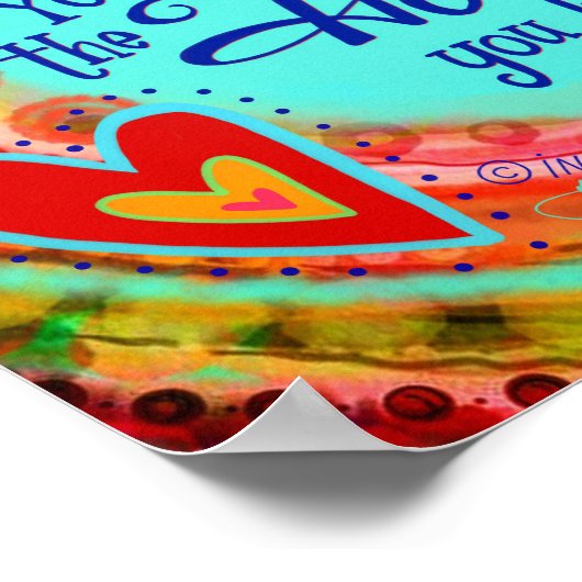 言葉あなた話の引用文 ポスター (角)