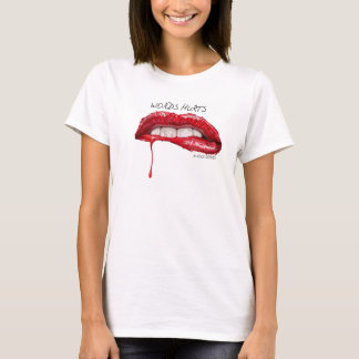 言葉が傷つく Tシャツ