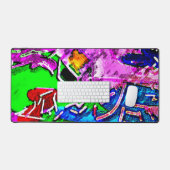 言葉が出ない デスクマット (キーボード&マウス)