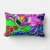 言葉が出ない ランバークッション (正面)