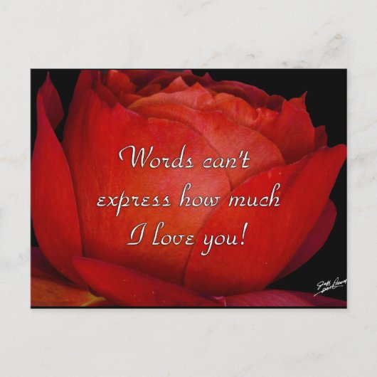 言葉が出表現ない ポストカード (正面)