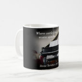 言葉が失敗する場所 – コーヒーマグ コーヒーマグカップ (正面左)