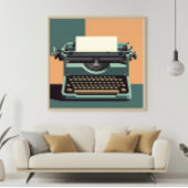 言葉が形を成す キャンバスプリント