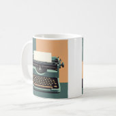 言葉が形を成す コーヒーマグカップ (正面左)