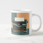 言葉が形を成す ジャンボコーヒーマグカップ (右)