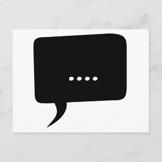 言葉が無い!はがきおもしろい ポストカード (正面)