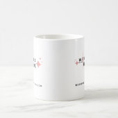 言葉が癒える コーヒーマグカップ (中央)