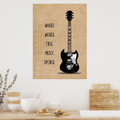 言葉が秋音楽話 ポスター (キッチン)