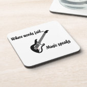 言葉が通じない所、音楽話 コースター (左側)