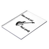 言葉が通じない所、音楽話 ノートブック (左側)