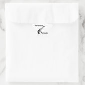 言葉が通じない所、音楽話 星シール (バッグ)