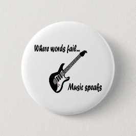 言葉が通じない所、音楽話 缶バッジ