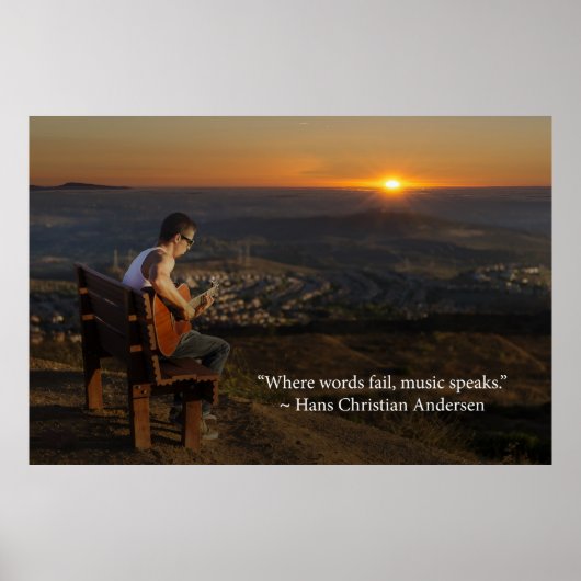 言葉が音楽に合わな話い ポスター (正面)