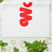 言葉だ！ キッチンタオル (折り畳み)