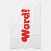 言葉だ！ キッチンタオル (縦)