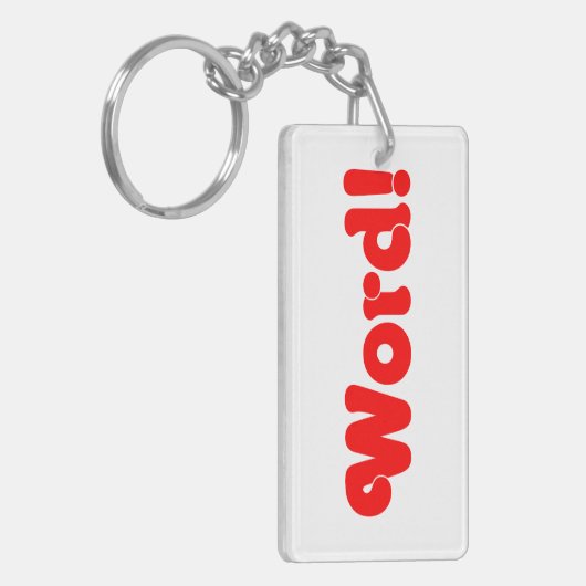 言葉だ！ キーホルダー (正面左)