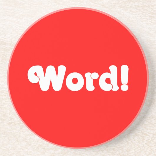 言葉だ! コースター (正面)