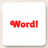 言葉だ！ コースター (正面)