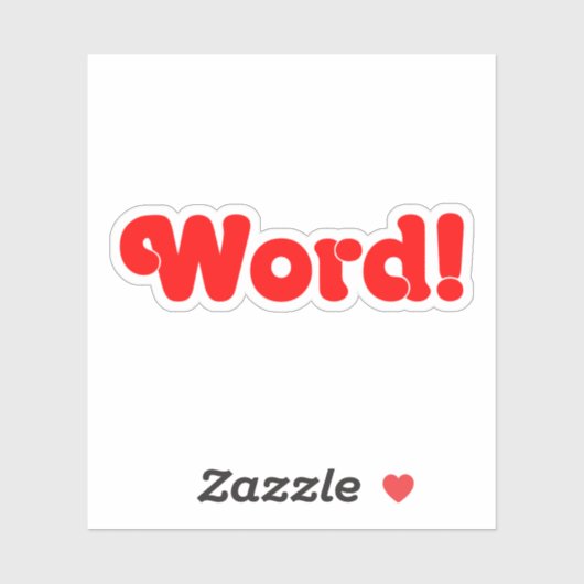 言葉だ！ シール (シート)