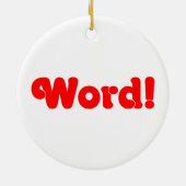 言葉だ！ セラミックオーナメント (裏面)