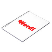 言葉だ！ ノートブック (左側)