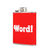 言葉だ！ フラスク (左)