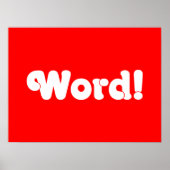 言葉だ！ ポスター (正面)