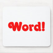 言葉だ! マウスパッド (正面)
