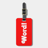言葉だ！ ラゲッジタグ (正面縦)