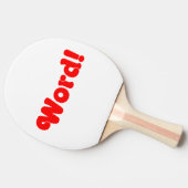 言葉だ！ 卓球ラケット (横)