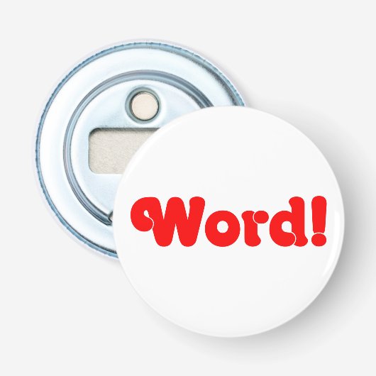 言葉だ！ 栓抜き (正面)